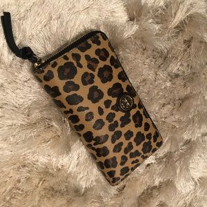 Tory Burch Large Leopard Wallet